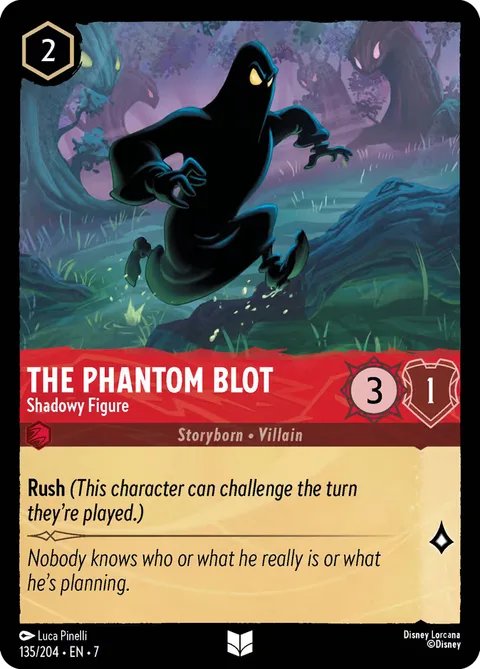The Phantom Blot - Shadowy Figure