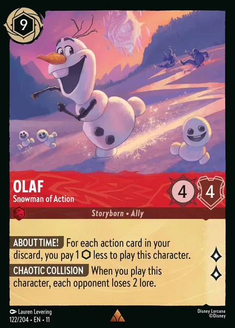 Olaf - Snowman of Action