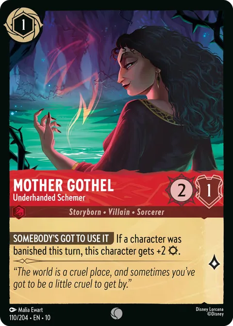 Mother Gothel - Underhanded Schemer