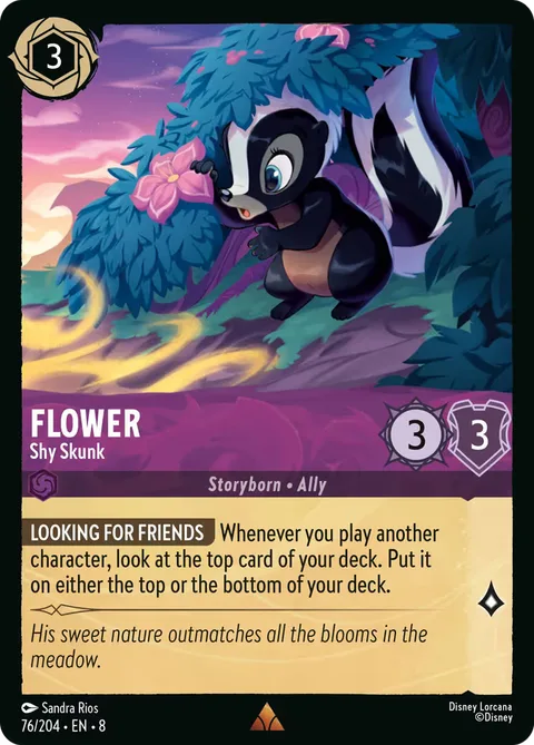 Flower - Shy Skunk