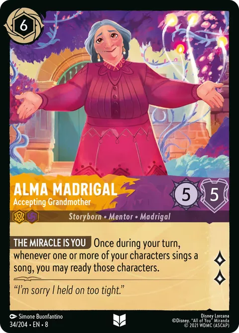 Alma Madrigal - Accepting Grandmother