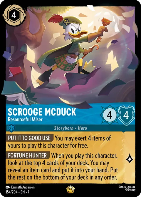 Scrooge McDuck - Resourceful Miser