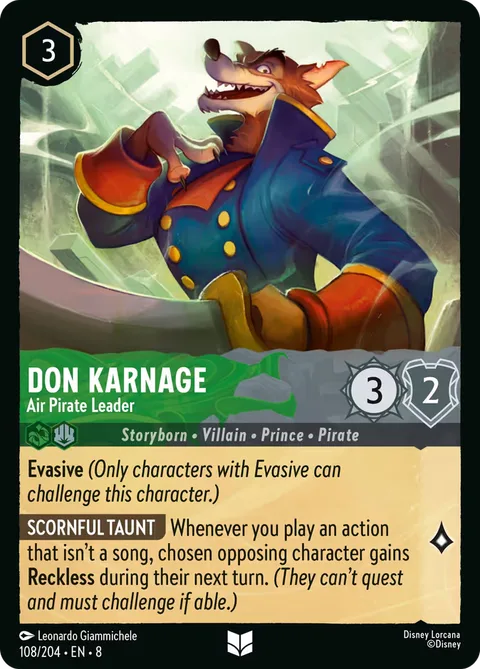 Don Karnage - Air Pirate Leader