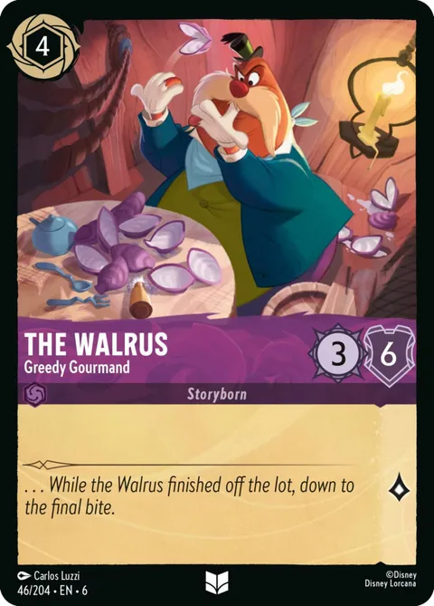 The Walrus - Greedy Gourmand