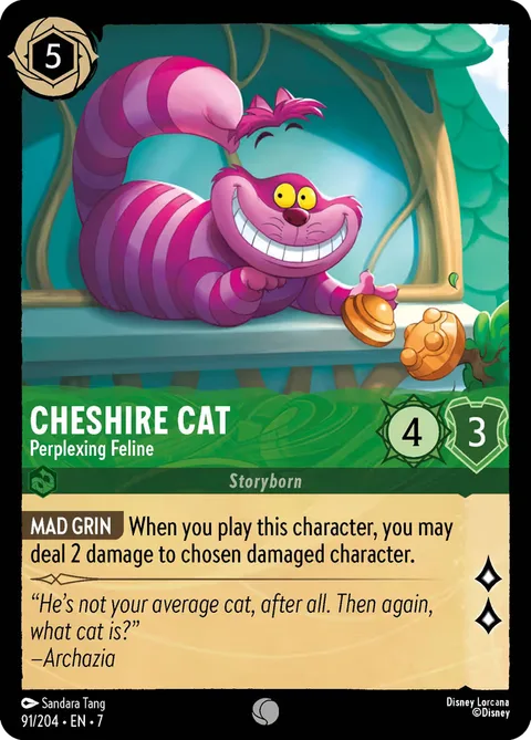 Cheshire Cat - Perplexing Feline