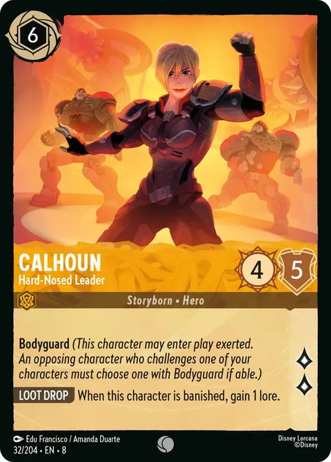 Calhoun - Hard-Nosed Leader