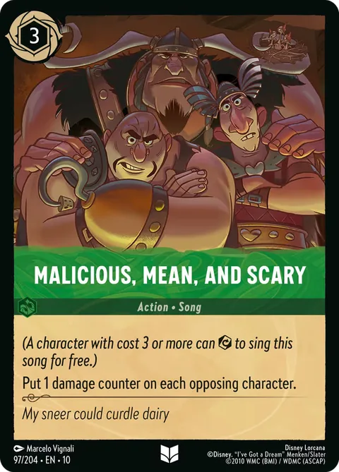 Malicious, Mean, and Scary