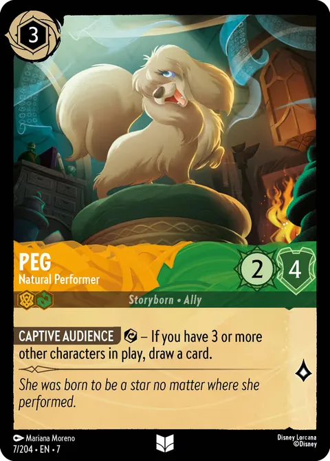 Peg - Natural Performer