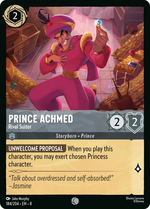 Prince Achmed - Rival Suitor