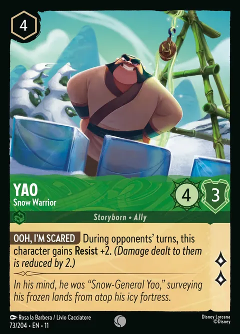 Yao - Snow Warrior