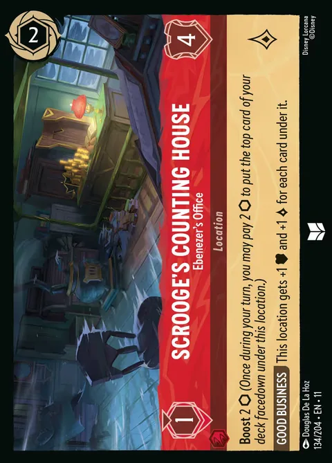 Scrooge's Counting House - Ebenezer's Office