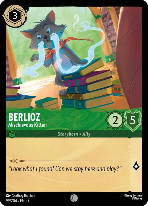 Berlioz - Mischievous Kitten