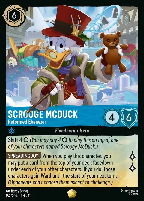 Scrooge McDuck - Reformed Ebenezer