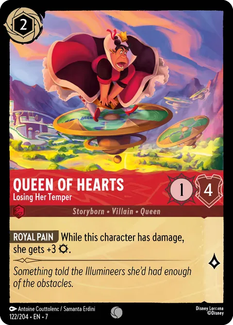Queen of Hearts - Losing Her Temper