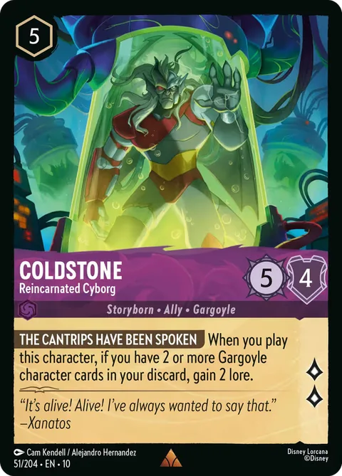 Coldstone - Reincarnated Cyborg