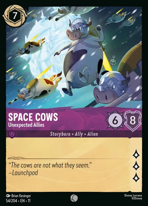 Space Cows - Unexpected Allies