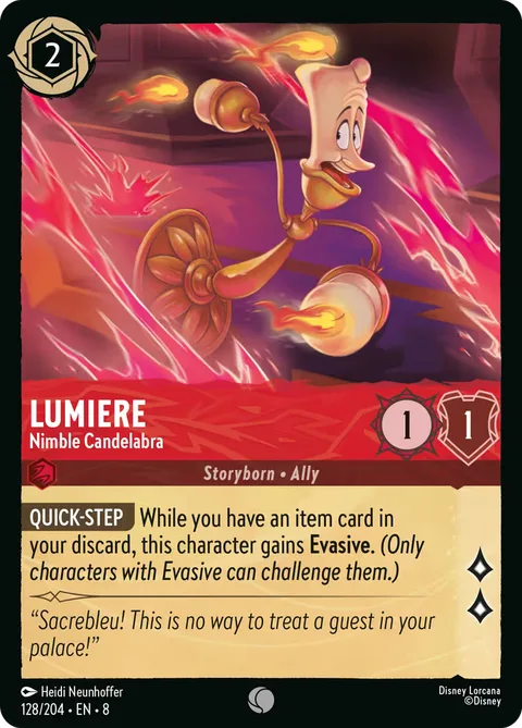 Lumiere - Nimble Candelabra