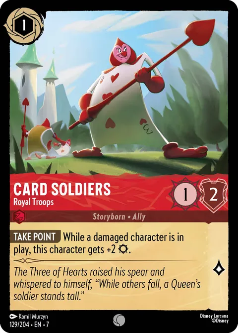 Card Soldiers - Royal Troops