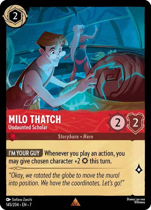 Milo Thatch - Undaunted Scholar