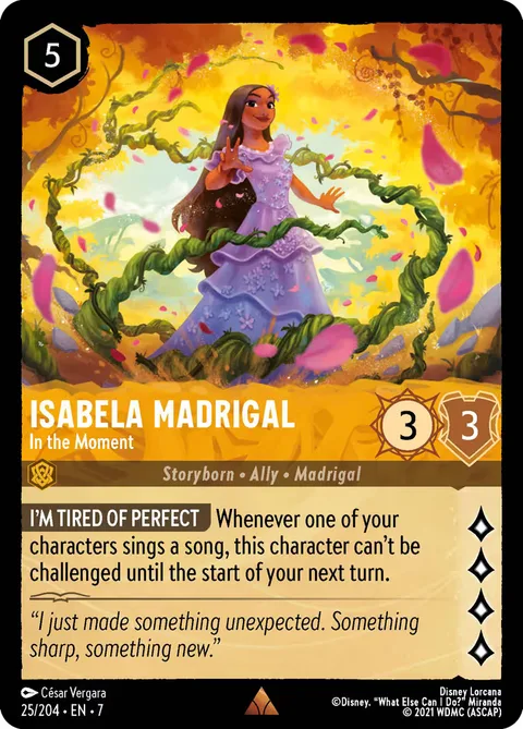 Isabela Madrigal - In the Moment
