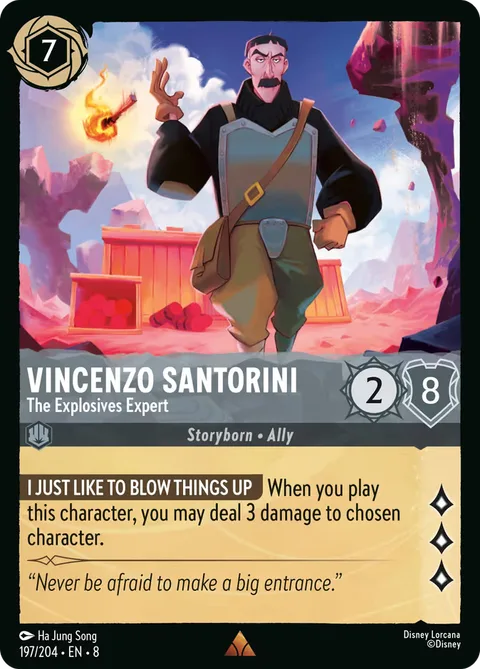 Vincenzo Santorini - The Explosives Expert