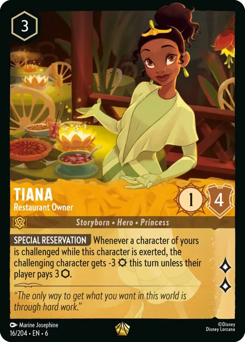 Tiana - Restaurant Owner