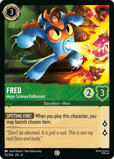 Fred - Major Science Enthusiast