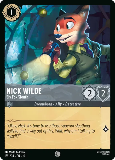 Nick Wilde - Sly Fox Sleuth