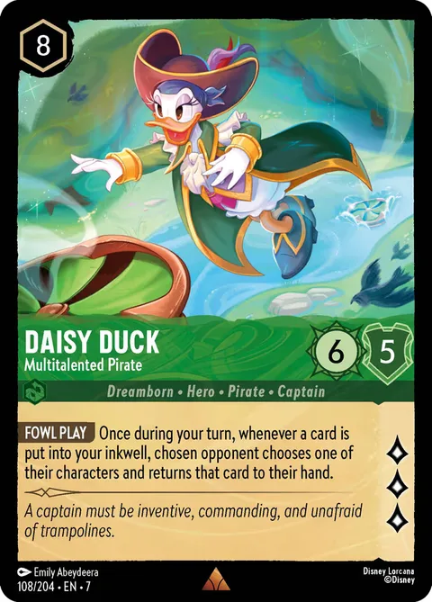 Daisy Duck - Multitalented Pirate
