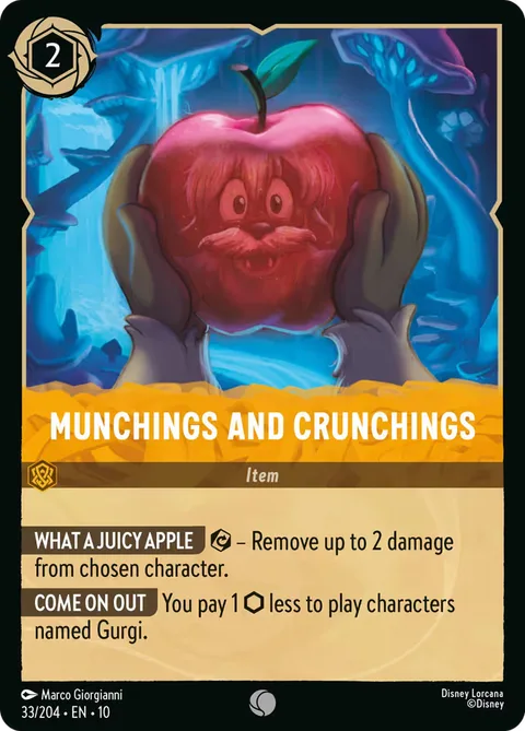 Munchings and Crunchings