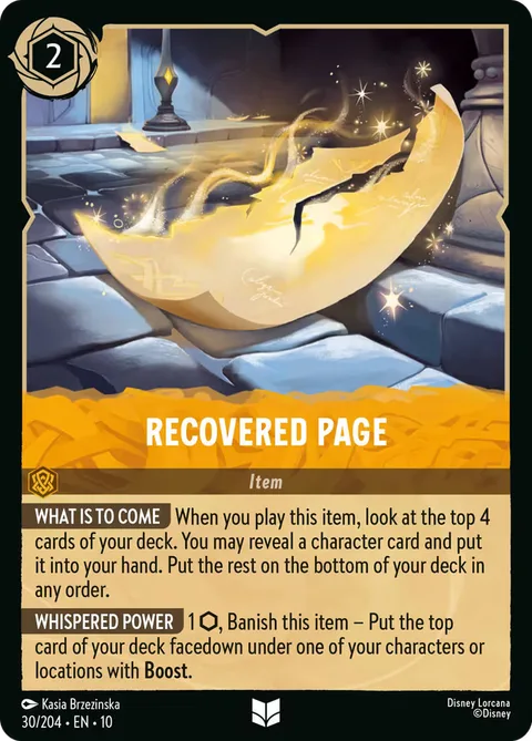 Recovered Page