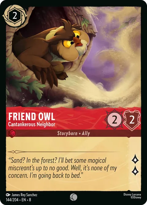Friend Owl - Cantankerous Neighbor