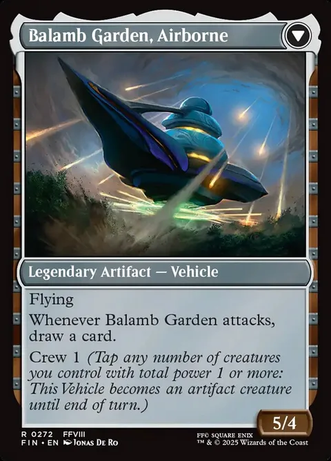 Balamb Garden, SeeD Academy // Balamb Garden, Airborne – Rückseite