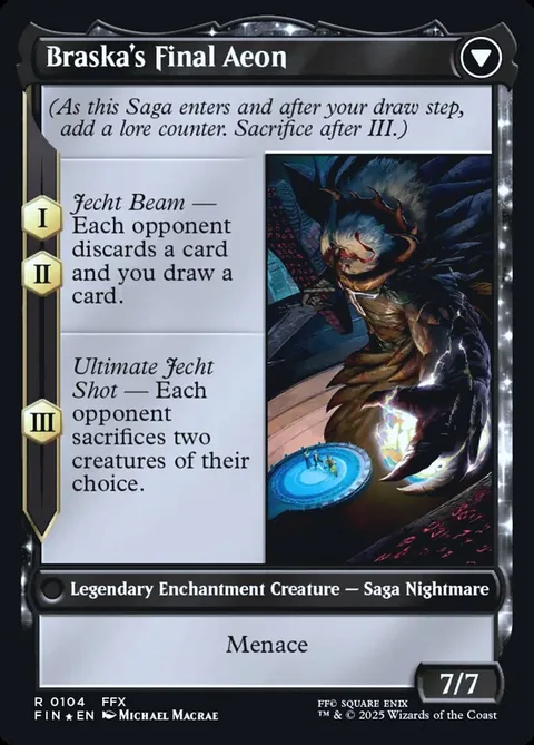 Jecht, Reluctant Guardian // Braska's Final Aeon – Rückseite