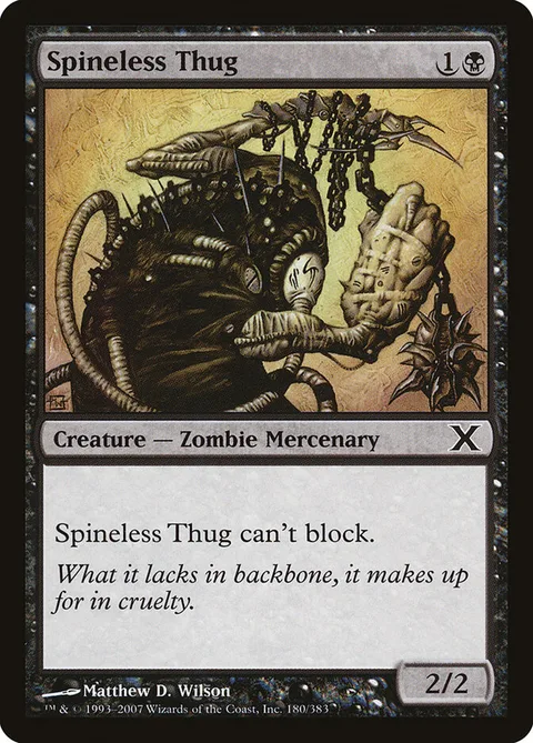 Spineless Thug