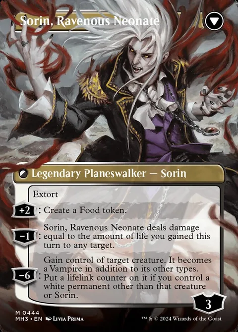 Sorin of House Markov // Sorin, Ravenous Neonate – Rückseite