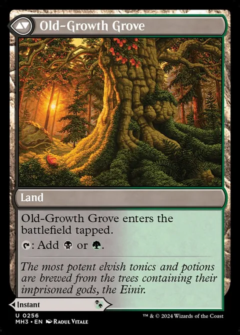 Revitalizing Repast // Old-Growth Grove – Rückseite