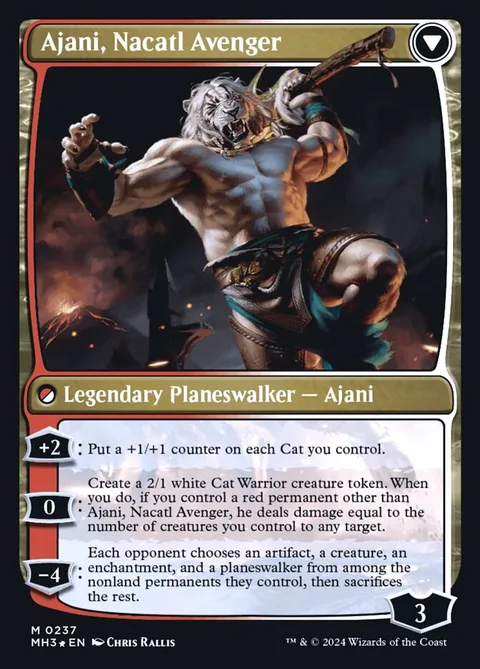 Ajani, Nacatl Pariah // Ajani, Nacatl Avenger – Rückseite