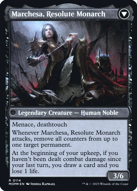 Invasion of Fiora // Marchesa, Resolute Monarch – Rückseite