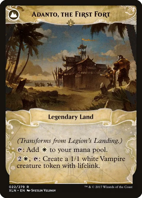 Legion's Landing / Adanto, the First Fort – Rückseite