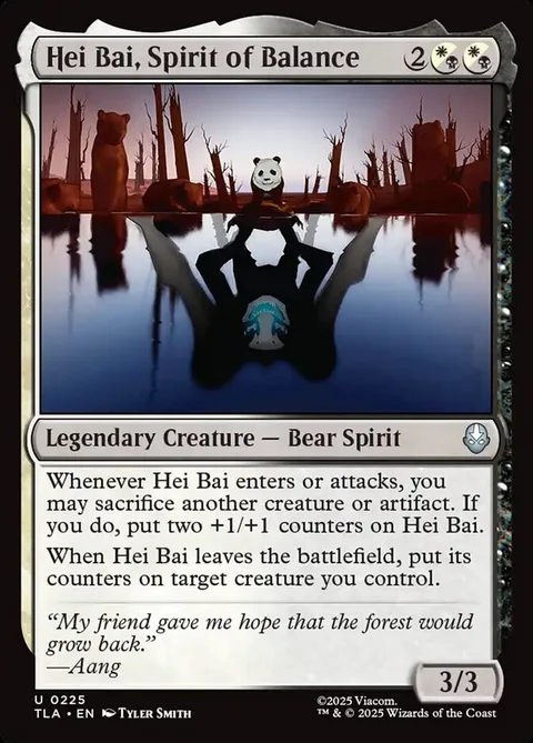 Hei Bai, Spirit of Balance