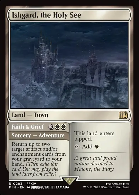 Ishgard, the Holy See // Faith & Grief