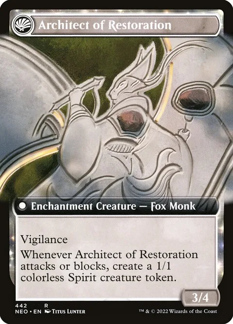 The Restoration of Eiganjo // Architect of Restoration – Rückseite