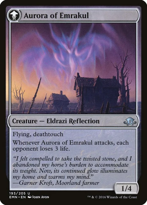 Cryptolith Fragment / Aurora of Emrakul – Rückseite