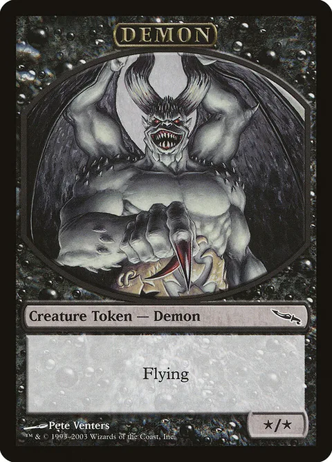 Demon Token (Black */*)