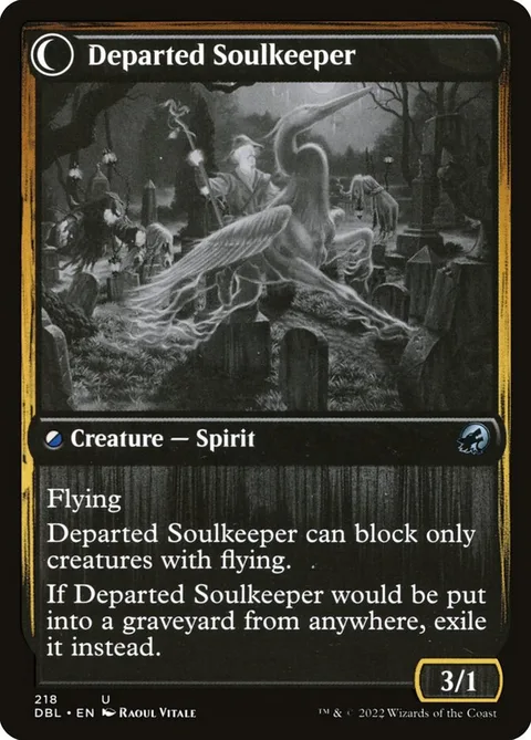 Devoted Grafkeeper // Departed Soulkeeper – Rückseite