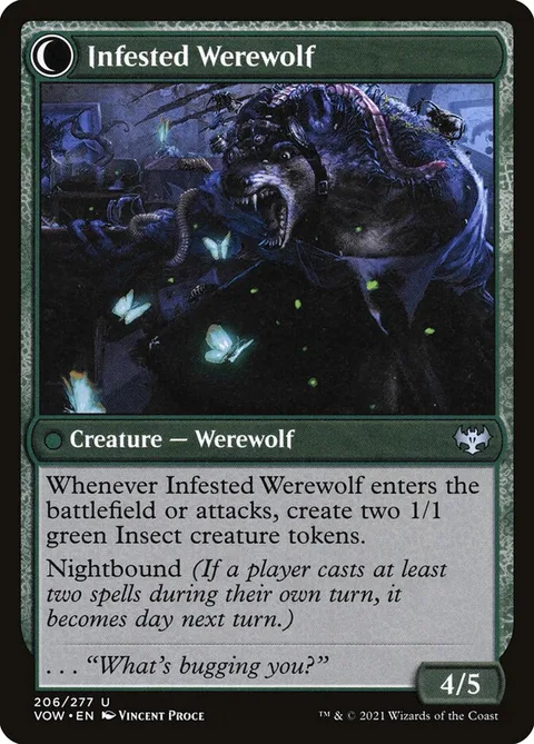 Infestation Expert // Infested Werewolf – 裏面