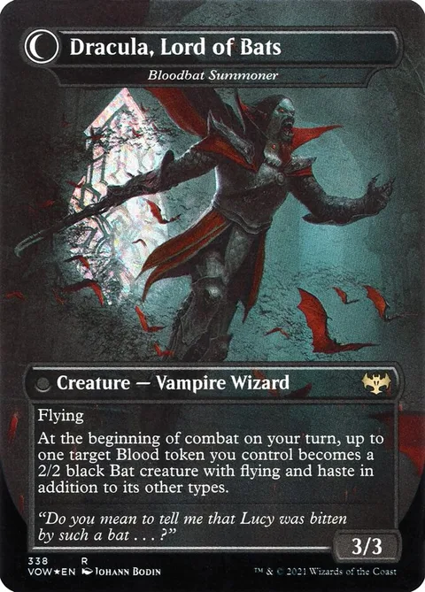 Voldaren Bloodcaster // Bloodbat Summoner – Rückseite