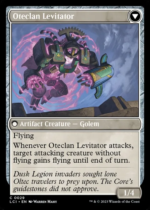 Oteclan Landmark // Oteclan Levitator – Rückseite