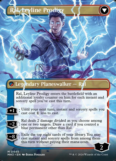 Ral, Monsoon Mage // Ral, Leyline Prodigy – Rückseite